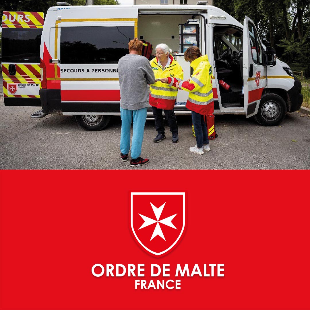 Ambulance, solidarité, maraude médicale : ordre de Malte