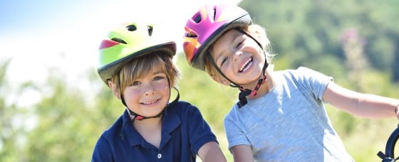 Equipements pour les enfants à vélo Assurance Prévention