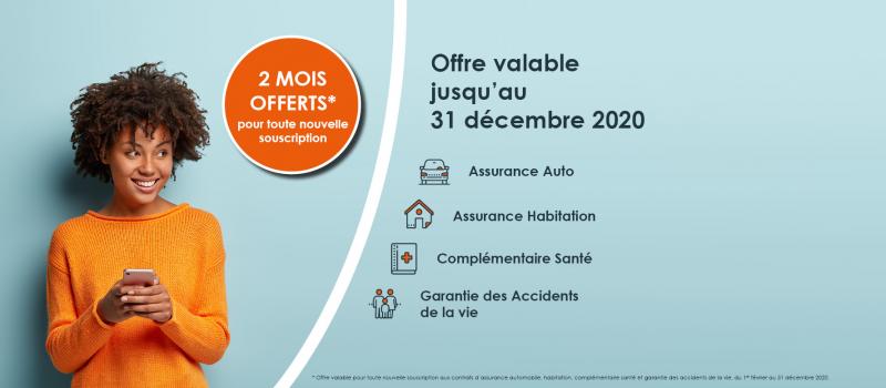 2 mois gratuits pour toute nouvelle souscription