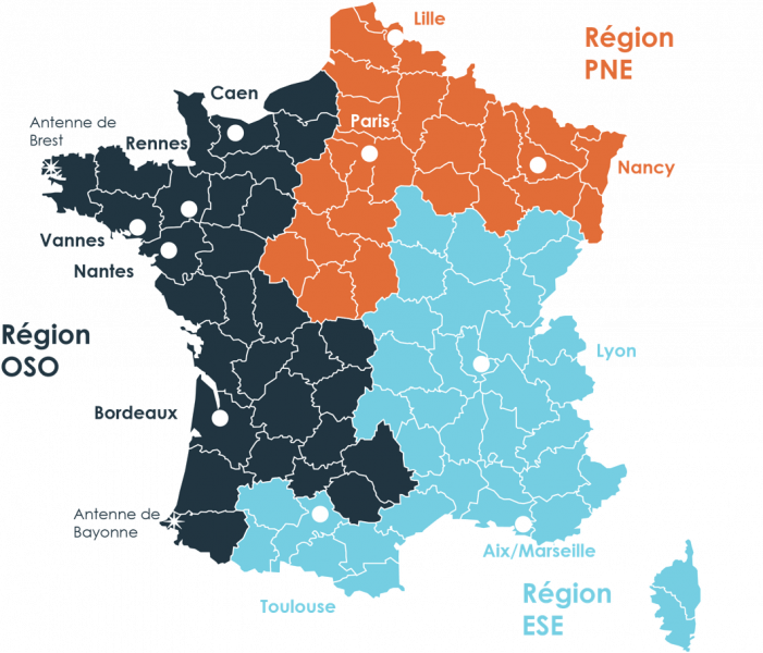 Cartographies des régions